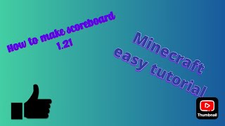 How to make a serverworld scoreboard on bedrock 121 [upl. by Nnahoj]