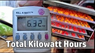 Is Dehydrating Foods At Home Cost Effective Easy Way To Calculate Any Appliances Energy CostUsage [upl. by Etnomal596]