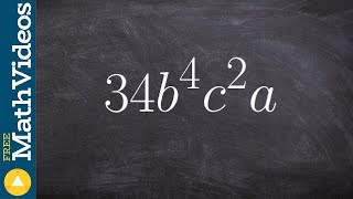 Math tutorial factoring out the gcf [upl. by Savart]