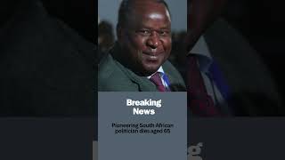 BREAKING NEWS Tito Mboweni dies at 65 [upl. by Trin]