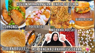 TASYI REVIEW MAKANAN VIRAL TIKTOK DI BLOK M EP 8  ADA YANG HARUS KALIAN COBA [upl. by Townie]