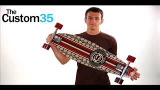 The Custom 35 Longboard by Original Skateboards [upl. by Hgielak]