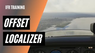 Offset Localizers  Localizer and LDA Approaches [upl. by Demodena]