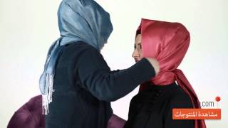 Modanisacom  Şal Bağlama Modelleri 2014  Hijab Tutorials 2014  Model 10 [upl. by Naniac82]