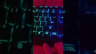 How to change color on a ONN gaming keyboard [upl. by Placia651]