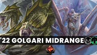 Golgari Midrange  Mythic Bo1 Standard 2022  Guide amp Gameplay  MTG Arena [upl. by Polad]