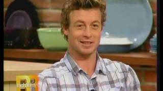 Simon Baker  Rachael Ray Show Part 1 [upl. by Laud210]