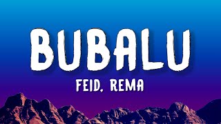 Feid Rema  Bubalu LyricsLetra [upl. by Haroldson]