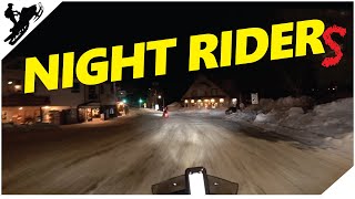 Snowmobile Night Ride to Dorset Fire Tower [upl. by Linda]