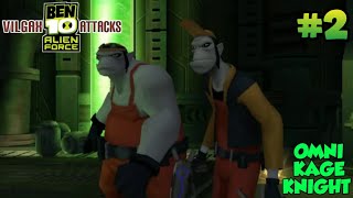 Ben 10 Alien Force Vilgax Attacks Gameplay Walkthrough Part 2  Vulpin [upl. by Nekcarb]