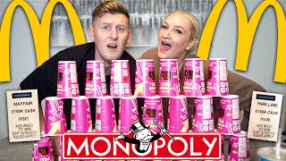 WE SPENT £200 ON MCDONALDS MONOPOLY amp WON 😱 HOLIDAY [upl. by Onitnerolf]