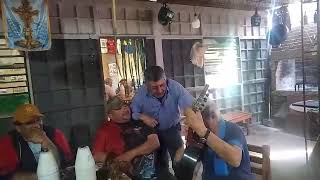 Carlitos Díaz Jorge Palavecino y Taquito Galeano  A La Sombra De Mi Mama 🎶🎼🎵♩En El Bar De Fabián [upl. by Seton94]