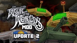 War of the Worlds Mod v211  1950s Aliens amp Oil for Minecraft 116 [upl. by Bordy]