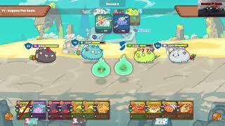 AXIE INFINITY GOD REPTILE BATTLE PLANT BUMPY DUSK [upl. by Skiest]