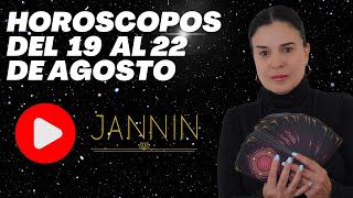 Horóscopos del 19 al 22 de Agosto 2024 [upl. by Rammaj]