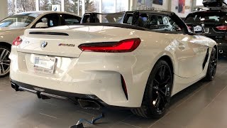 2022 BMW Z4 M40i xDrive Alpine White Metallic 382HP  InDepth Video Walk Around [upl. by Orel]