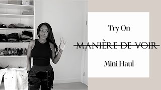 HONEST REVIEWMANIERE DE VOIRMINI HAUL [upl. by Ginnifer]