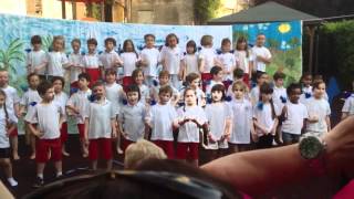 Festa diplomi asilo canzone inglese [upl. by Getter361]