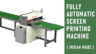 Screen Printing Machine Fully Automatic [upl. by Celik]