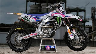 New 2024 Yamaha YZ250F With New 50th Anniversary Colours Across the Rest of the Range [upl. by Eisdnyl568]