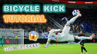 eFootball 2024  Bicycle Kick Tutorial  Playstation amp Xbox [upl. by Lledyr]