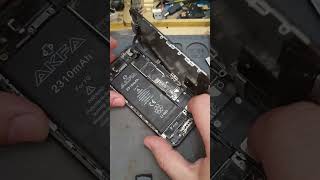 iPhone 7 Acaba Neden Kapanmış  smartphone repair tech iphone bataryaapplekeşfetkeşfetteyiz [upl. by Nossila]