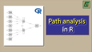 Path analysis in R  SEM  Lavaan [upl. by Yatnahc31]