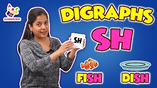 Letss learn Sh Words  Sh Digraph Sound  Nursery Rhymes  Preschool Learning  Learning Box [upl. by Remmos]