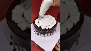 shorts Chocolate cake decoration hacks cake chocolate cakedecoration baking [upl. by Patricia855]