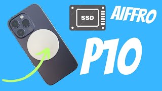 Augmentez la capacité de stockage de votre iPhone avec un SSD taillé pour iPhone Test du P10 AIFFRO [upl. by Iew655]