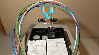 How to open Ribbon Fiber Optic mid span cable with Corning access tool 3 [upl. by Connett]