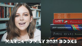 MARCH TO MAY 2021 BOOKS  sunbeamsjess [upl. by Inimod460]