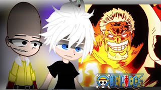 Animes React To One Piece  One Piece  Gacha React [upl. by Cyril]