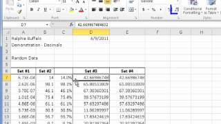 Formatting Numbers in Excel [upl. by Priscilla]