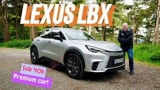 Lexus LBX review  Can Lexus do premium AND small [upl. by Sarah]