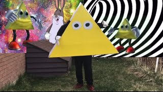 Dancing Triangle meme mega Compilation  pumped up kicks [upl. by Shevlo]