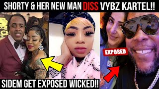 BREAKING Shorty amp Her New Man Diss Vybz Kartel Sidem Get EXPOSED Prettidon New Look Lizard Fam [upl. by Oznole]