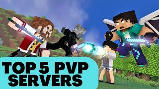 Top 5 Minecraft PvP Servers in 2024 [upl. by Ahsiek]