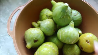 comment faire la confiture de figues maison etape par etape [upl. by Ahsatsan]