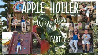 Apple Holler VLOG Part II  Red Barn Restaurant fun activities for kids farm animals [upl. by Todd]