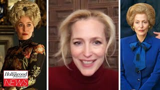 Gillian Anderson On Going From The Crown to Season 2 of The Great amp More  THR Interview [upl. by Zampardi]