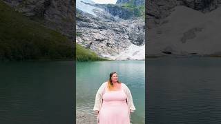 The Bøyabreen glacier 100 worth a stop if you’re anywhere nearby glaciers norway plussize [upl. by Blank]