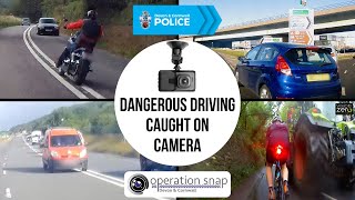 Dashcam footage shows dangerous overtaking near misses amp mobile phone offences in Devon amp Cornwall [upl. by Nohpets]