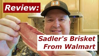 Review Sadlers Smokehouse Beef Brisket From Walmart  TVWB  virtualweberbulletcom [upl. by Rust]