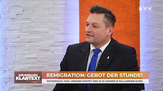 Wir sprechen Klartext Remigration  Gebot der Stunde [upl. by Dowell798]