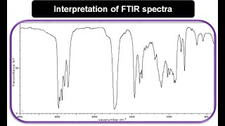 FTIR33  Interpretation of FTIR spectra  FTIR problem3  How to solve FTIR spectra [upl. by Halyahs]