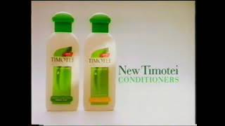 Timotei conditioners advert  21st July 1996 UK television commercial [upl. by Ellehsal]