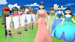 Scary Teacher 3D vs Squid Game Dressing Princess Style Beautiful Nice or Error 5 Times Challenge [upl. by Jermaine]