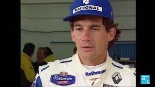 Hace 30 años murió Ayrton Senna leyenda brasileña de la Fómula 1 [upl. by Einwahs966]