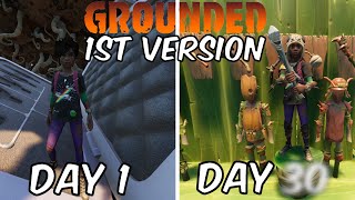 I Completed the First EVER Version of Grounded [upl. by Weisbart662]